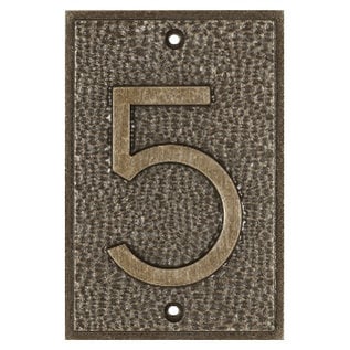 Exhibition Font House Numbers