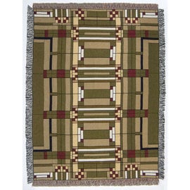 Frank Lloyd Wright Oak Park Skylight Throw