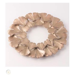Gingko Trivet: Bronze