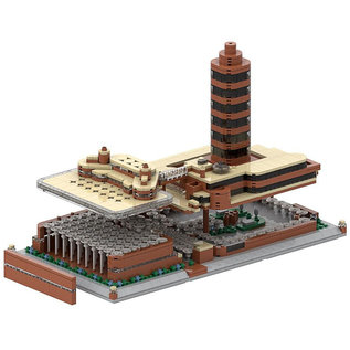 SC Johnson Headquarters Atom Brick Set