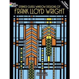 Wright's Stained Glass Windows Coloring Book