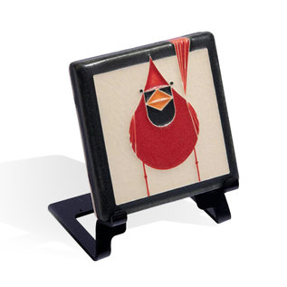 Motawi Tile: Male Cardinal