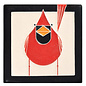 Motawi Tile: Male Cardinal