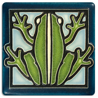 Motawi Tile:  Frog