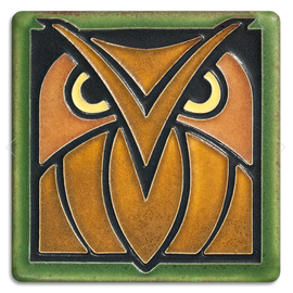 Motawi Tile: Owl