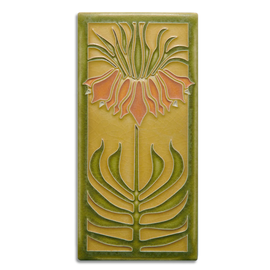 Motawi Tile: Persian Lily Golden