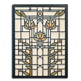 Motawi Tile: Waterlilies  Cream