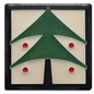Motawi Tile: Christmas Tree Peppermint