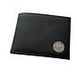 Buffalo Nickel Billfold Wallet: Black