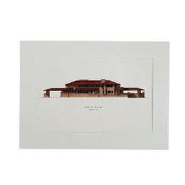 Martin House Notecard Print: 5x7 with mat