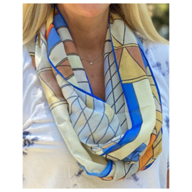 Imperial Peacock Rug Infinity Scarf