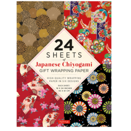 CHIYOGAMI PATTERNS GIFT WRAPPING PAPER