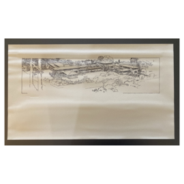 Darwin Martin House  Wasmuth Print