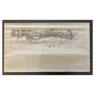 Darwin Martin House  Wasmuth Print