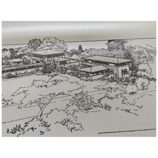 Darwin Martin House  Wasmuth Print