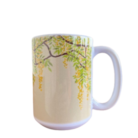 Wisteria Mosaic Fireplace Mug