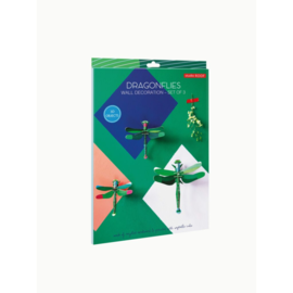 3D Dragonflies, Set of 3