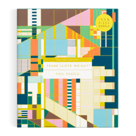 Frank Lloyd Wright Hillside Curtain Foil Puzzle