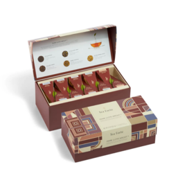 FRANK LLOYD WRIGHT PRESENTATION BOX: 20 INFUSERS, 2 OF EACH BLEND