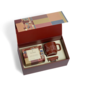 FRANK LLOYD WRIGHT GIFT SET: CAFÉ CUP, TEA TRAY, AND PETITE PRESENTATION BOX OF 10 INFUSERS