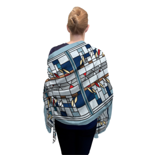 Waterlilies Shawl