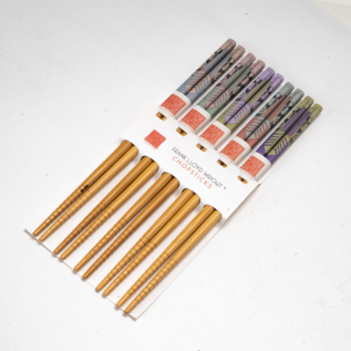Chopsticks Imperial Hotel Peacock  (Set of 5)