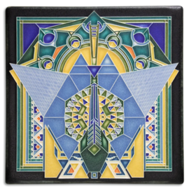Motawi Tile: Imperial Peacock Turquoise