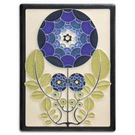 Motawi Tile: Dahlia Blue