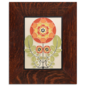 Motawi Tile: Dahlia Orange