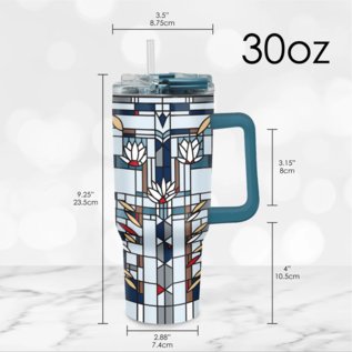 Waterlilies 30 oz Tumbler