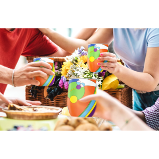 March Balloons 12 oz Stemless Wine Tumbler