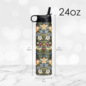 William Morris Strawberry Thief 24 oz Water Bottle