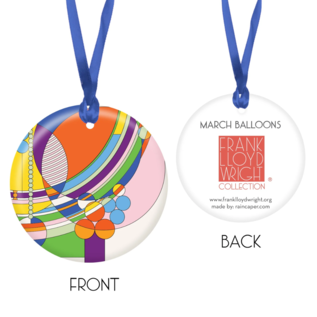 March Balloons Ornament