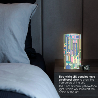 Saguaro Forms 6" LED Real Wax Candle with Remote