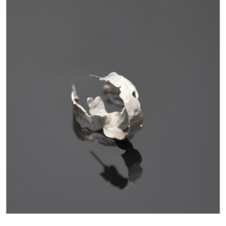 Mira Earrings (Satin Silver)