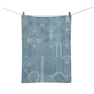 April Showers Jacquard Towel