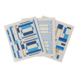 Oak Park Swedish Dishcloth Set of 3
