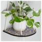Hanging Plant Shelf Small - Primrose Blue