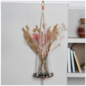 Hanging Plant Shelf - Abstract Black