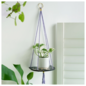 Hanging Plant Shelf Small - Cosmos  Black