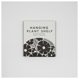 Hanging Plant Shelf Small - Cosmos  Black