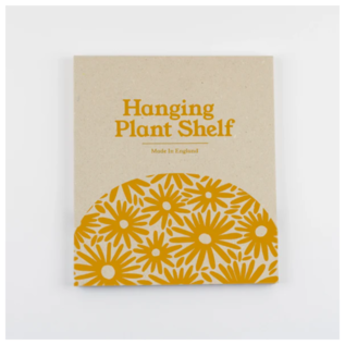 Hanging Plant Shelf - Daisy Yellow