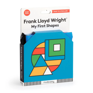 Frank Lloyd Wright My First Shapes Crinkle Fabric Stroller Book