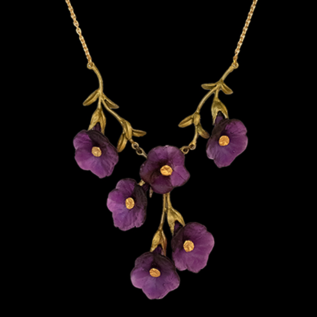 Petunia Statement Necklace 9555BZ