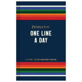 Pendleton One Line a Day: A Five-Year Memory Book