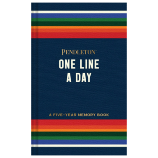 Pendleton One Line a Day: A Five-Year Memory Book