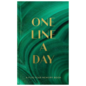 Malachite Green One Line a Day: A Five-Year Memory Book
