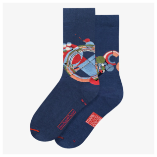MuseARTa March Balloons Rug Navy Socks