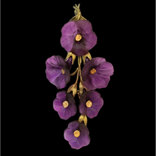 Petunia Statement Brooch 6259BZ
