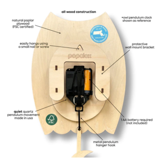 Dinosaur Pendulum Clock